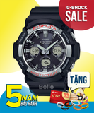  [Pin Miễn Phí Trọn Đời] GAS-100-1A - Đồng hồ G-Shock Nam - Tem Vàng Chống Giả 