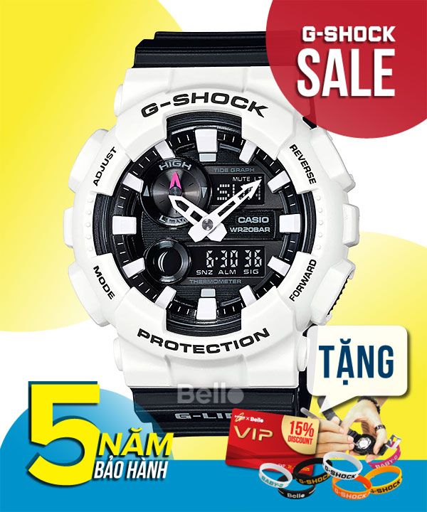 GAX-100B-7A - Đồng hồ Casio G-Shock chính hãng - Tính năng đo nhiệt kế, đồ thị tuần trăng, đồ thị thủy triều.