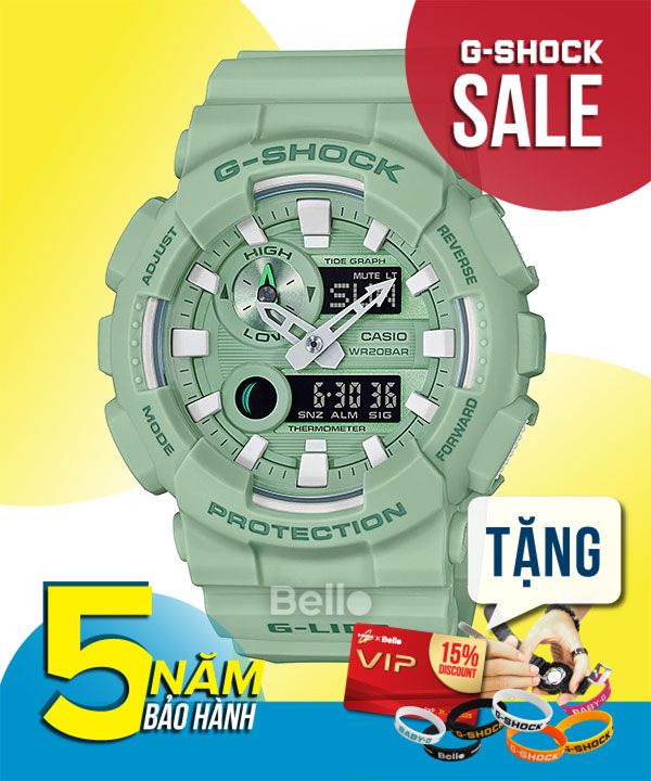 GAX-100CSB-3A - Đồng hồ Casio G-Shock chính hãng - Green Pastel