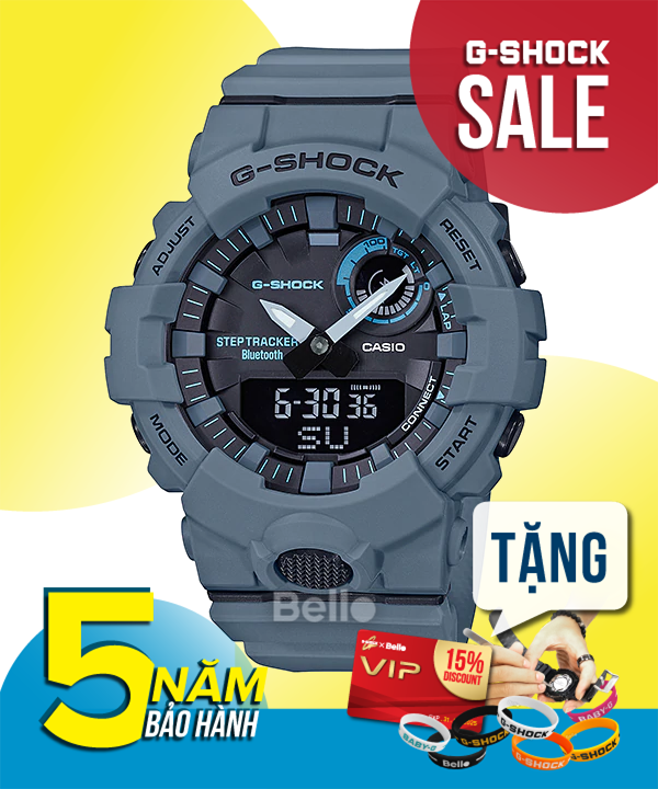 GBA-800UC-2A - Đồng hồ G-Shock chính hãng kết nối Bluetooth dòng G-Squad GBA-800