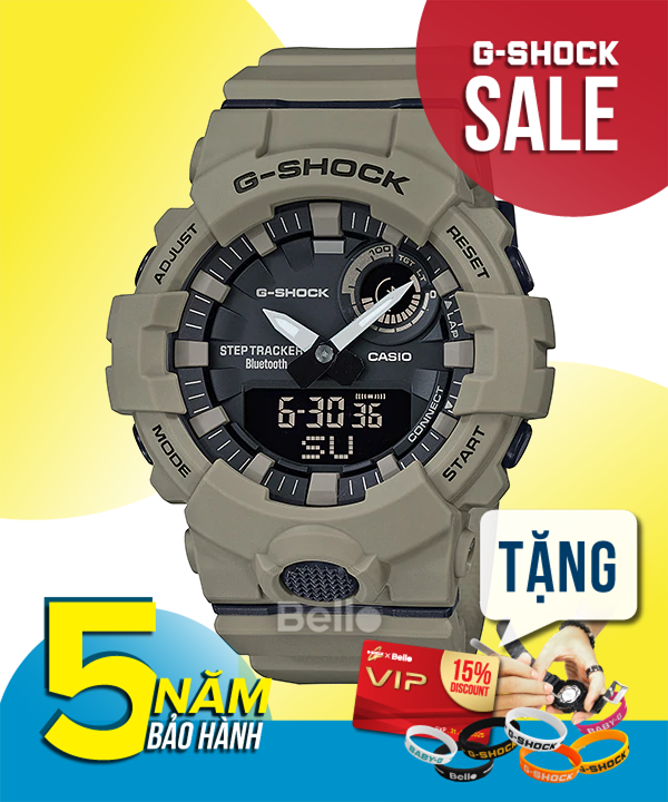 GBA-800UC-5A - Đồng hồ G-Shock chính hãng kết nối Bluetooth dòng G-Squad GBA-800