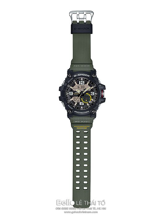 GG-1000-1A3 - Đồng hồ Casio G-Shock chính hãng - MASTER OF G MUDMASTER