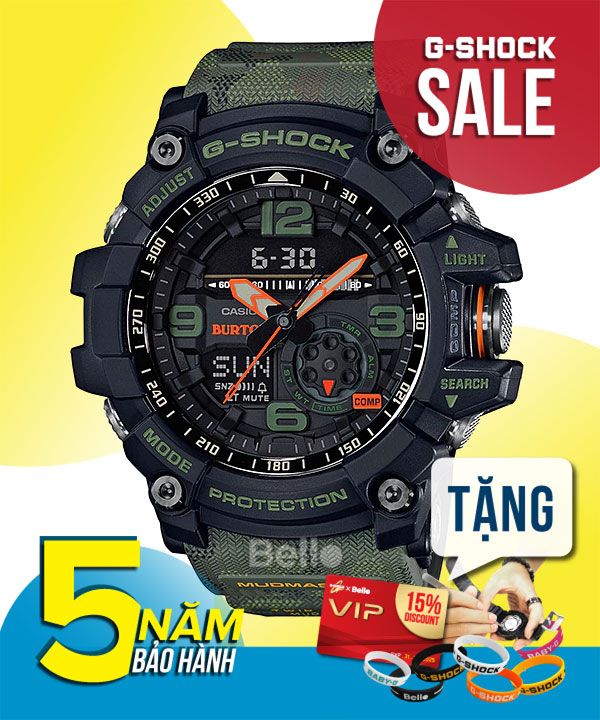 GG-1000BTN-1A - Đồng hồ Casio G-Shock chính hãng - Mẫu số lượng có hạn BURTON
