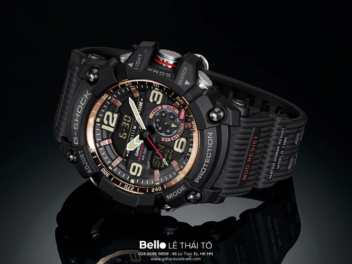 Casio G-Shock GG-1000RG-1A - Đồng hồ Casio G-Shock chính hãng - MASTER OF G MUDMASTER