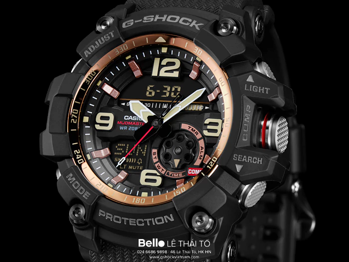 Casio G-Shock GG-1000RG-1A - Đồng hồ Casio G-Shock chính hãng - MASTER OF G MUDMASTER