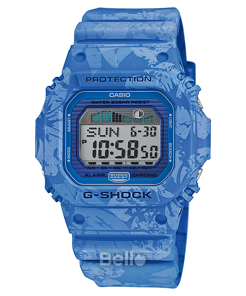 GLX-5600F-2 - Đồng hồ Casio G-Shock chính hãng - G-Lide nổi bật với lớp vỏ vuông DW-5600 cổ điển