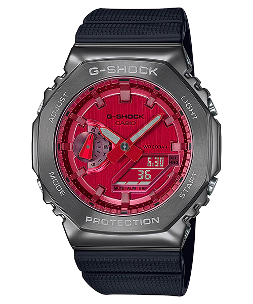  [Pin Miễn Phí Trọn Đời] GM-2100B-4A - Đồng hồ G-Shock Nam - Tem Vàng Chống Giả 