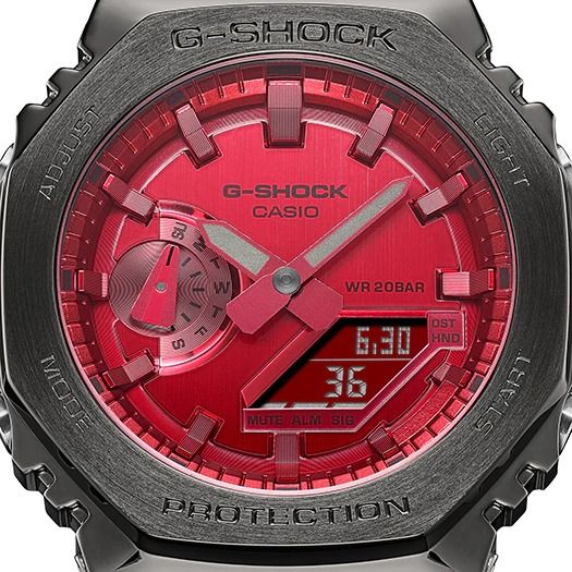  [Pin Miễn Phí Trọn Đời] GM-2100B-4A - Đồng hồ G-Shock Nam - Tem Vàng Chống Giả 
