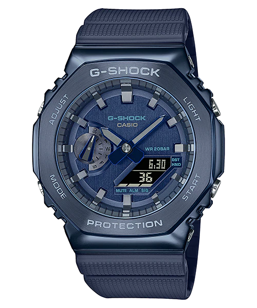  [Pin Miễn Phí Trọn Đời] GM-2100N-2A - Đồng hồ G-Shock Nam - Tem Vàng Chống Giả 