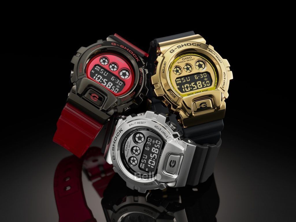  [Pin Miễn Phí Trọn Đời] GM-6900-1 - Đồng hồ G-Shock Nam - Tem Vàng Chống Giả 