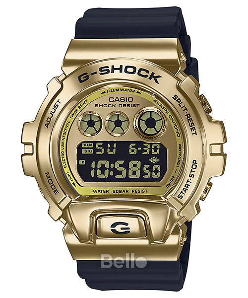  [Pin Miễn Phí Trọn Đời] GM-6900G-9 - Đồng hồ G-Shock Nam - Tem Vàng Chống Giả 