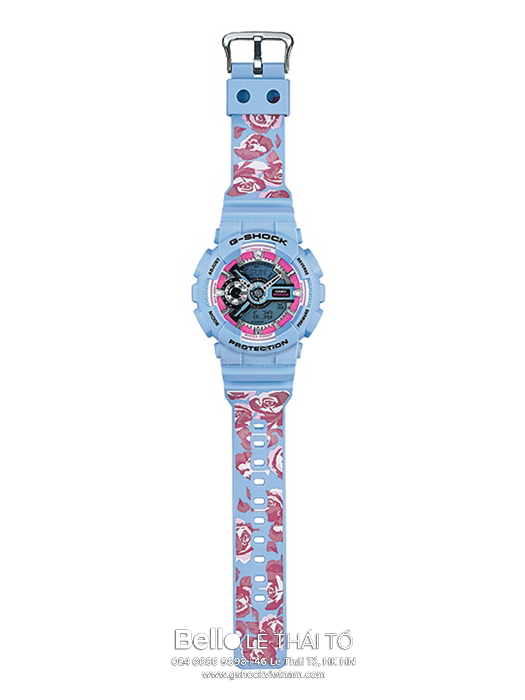 GMA-S110F-2A- Đồng hồ Casio G-Shock chính hãng - S-Series là model unisex phù hợp với những người có size cổ tay bé.