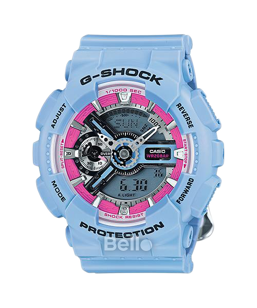 GMA-S110F-2A- Đồng hồ Casio G-Shock chính hãng - S-Series là model unisex phù hợp với những người có size cổ tay bé.