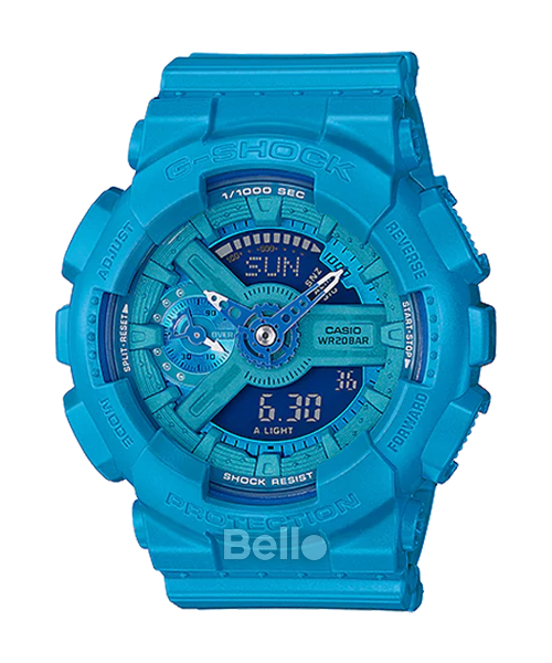 GMA-S110VC-2A- Đồng hồ Casio G-Shock chính hãng - GMA-S110 được khoác lên nhiều màu sắc tươi sáng, sinh động.