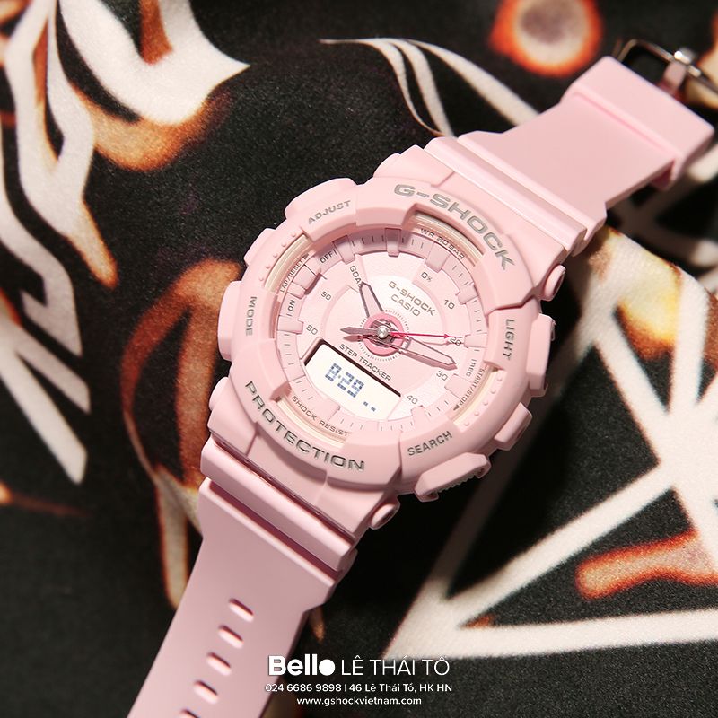 GMA-S130-4A- Đồng hồ Casio G-Shock chính hãng - Dòng G-Shock S-Series STEP TRACKER
