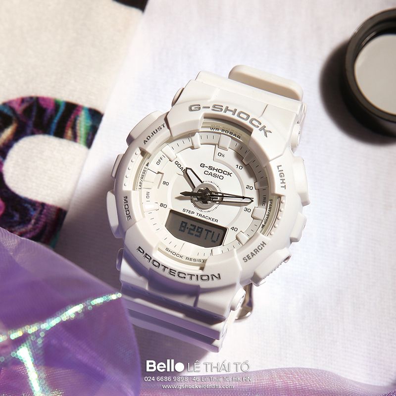 GMA-S130-7A- Đồng hồ Casio G-Shock chính hãng - Dòng G-Shock S-Series STEP TRACKER