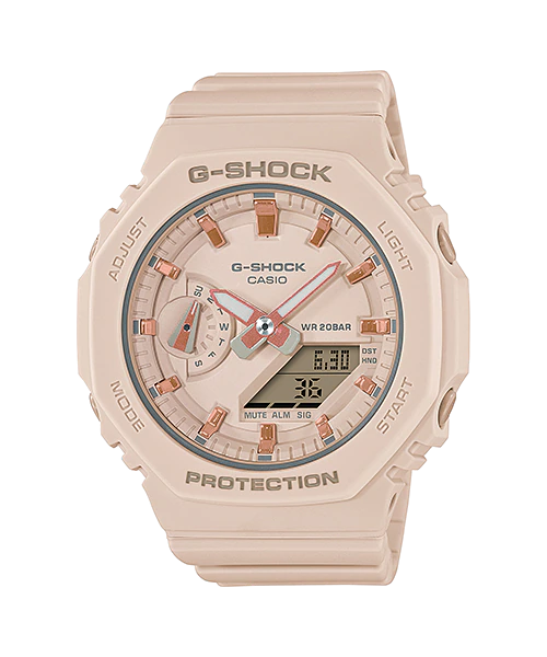  [Pin Miễn Phí Trọn Đời] GMA-S2100-4ADR - Đồng hồ G-Shock Nữ - Tem Vàng Chống Giả 