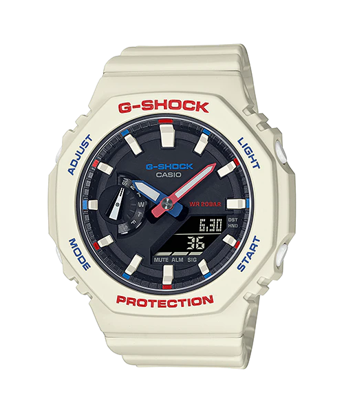  [Pin Miễn Phí Trọn Đời] GMA-S2100WT-7A1DR - Đồng hồ G-Shock Nữ - Tem Vàng Chống Giả 