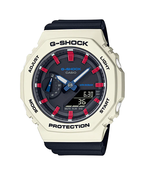  [Pin Miễn Phí Trọn Đời] GMA-S2100WT-7A2DR - Đồng hồ G-Shock Nữ - Tem Vàng Chống Giả 