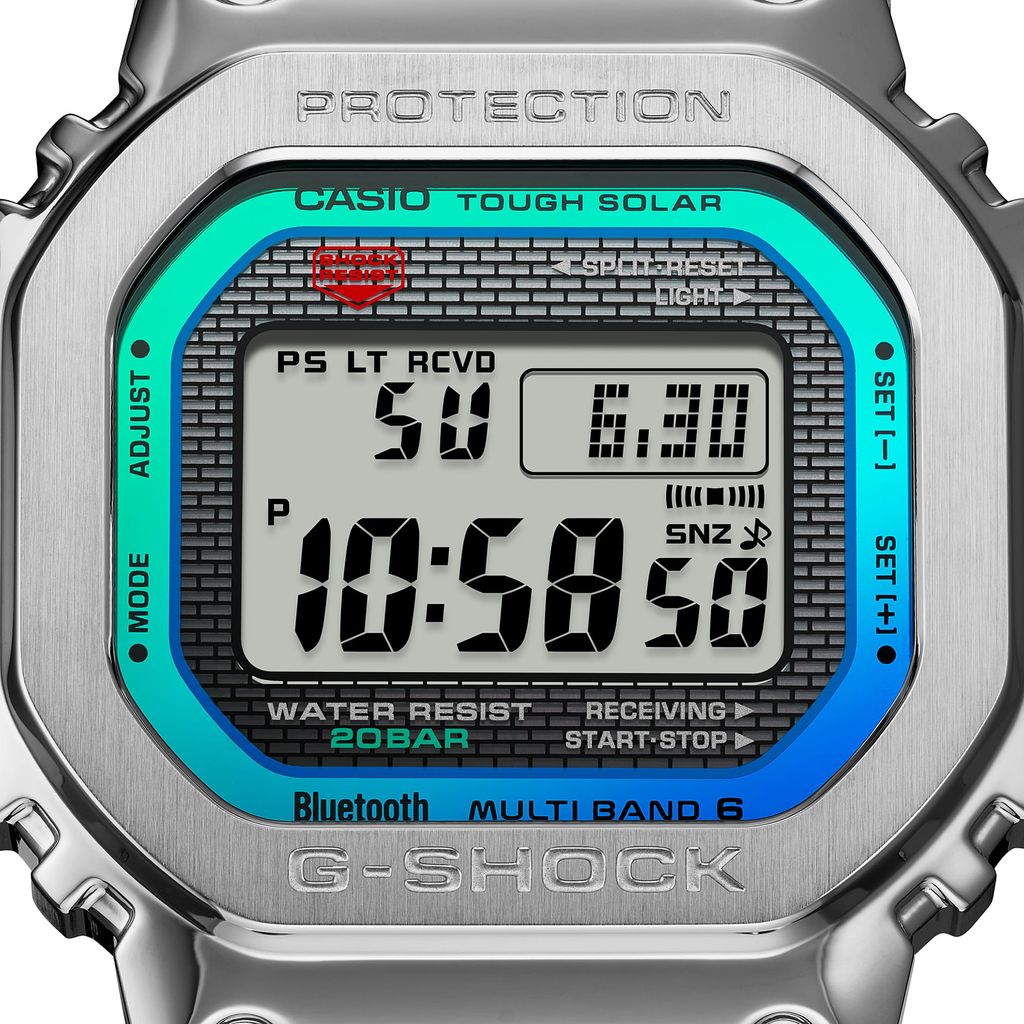  [Pin Miễn Phí Trọn Đời] GMW-B5000PC-1DR - Đồng hồ G-Shock Nam - Tem Vàng Chống Giả 