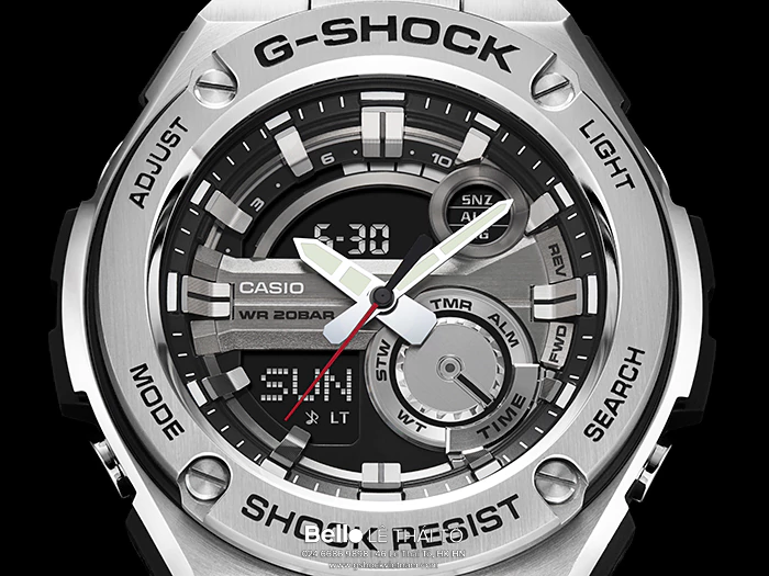 GST-210D-1A - Đồng hồ Casio G-Shock chính hãng - Cấu trúc bảo vệ lớp.