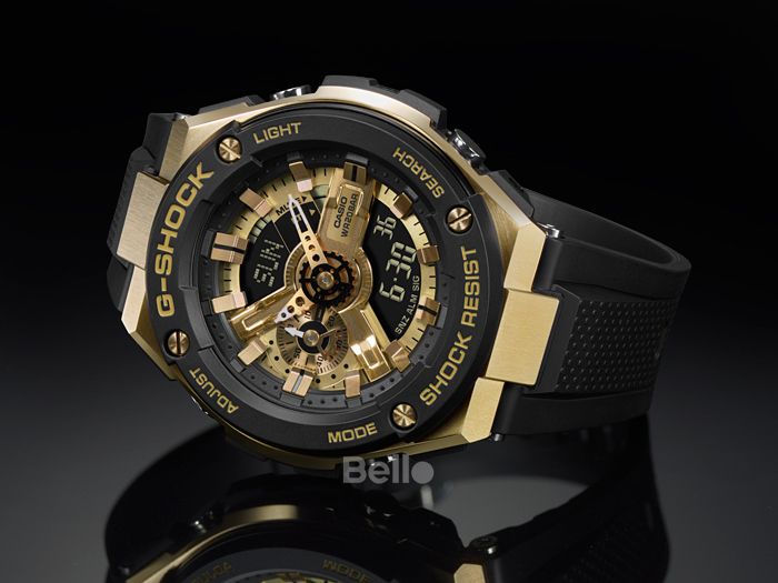 GST-400G-1A9 - Đồng hồ Casio G-Shock chính hãng - Black & Gold