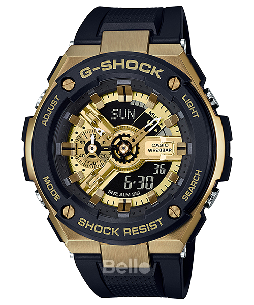 GST-400G-1A9 - Đồng hồ Casio G-Shock chính hãng - Black & Gold