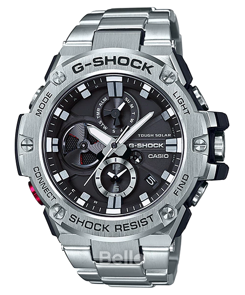  [Pin Miễn Phí Trọn Đời] GST-B100D-1A - Đồng hồ G-Shock Nam - Tem Vàng Chống Giả 