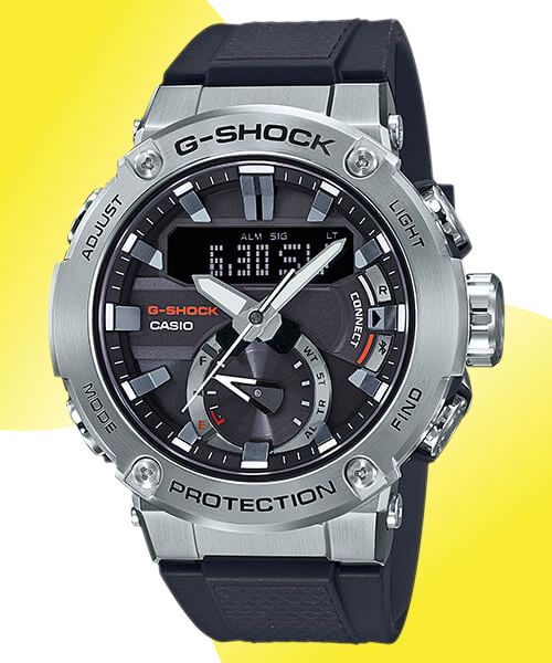  [Pin Miễn Phí Trọn Đời] GST-B200-1A - Đồng hồ G-Shock Nam - Tem Vàng Chống Giả 