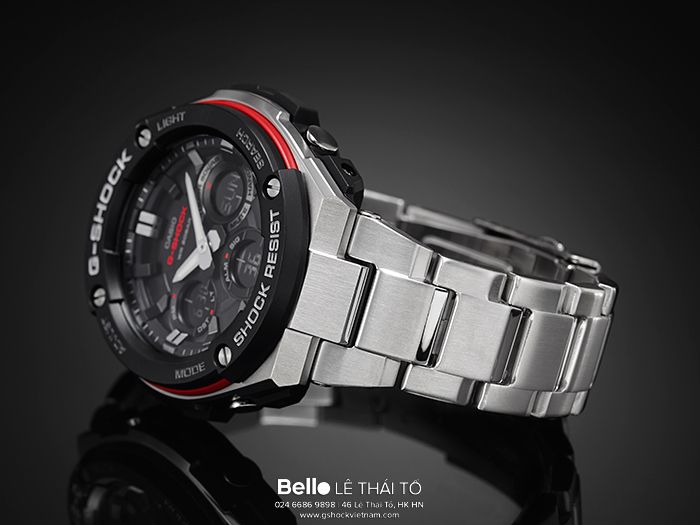 GST-S100D-1A4 - Đồng hồ Casio G-Shock chính hãng - Cấu trúc bảo vệ theo lớp.