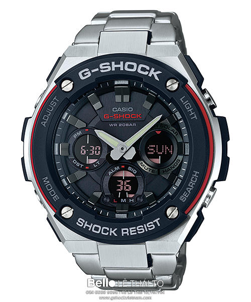 GST-S100D-1A4 - Đồng hồ Casio G-Shock chính hãng - Cấu trúc bảo vệ theo lớp.