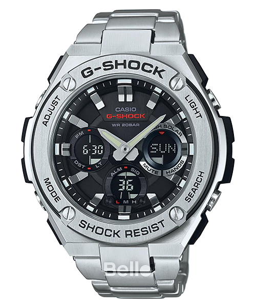  [Pin Miễn Phí Trọn Đời] GST-S110D-1A - Đồng hồ G-Shock Nam - Tem Vàng Chống Giả 