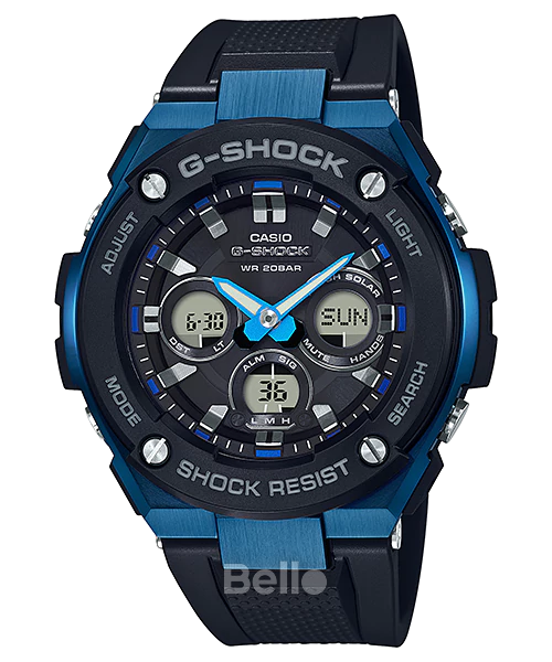 GST-S300G-1A2 - Đồng hồ Casio G-Shock chính hãng - Dòng sản phẩm G-STEEL mang thiết kế G-SHOCK cỡ nhỏ.