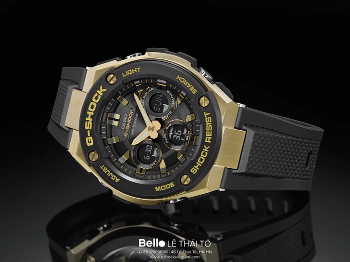 GST-S300G-1A9 - Đồng hồ Casio G-Shock chính hãng - Dòng sản phẩm G-STEEL mang thiết kế G-SHOCK cỡ nhỏ.
