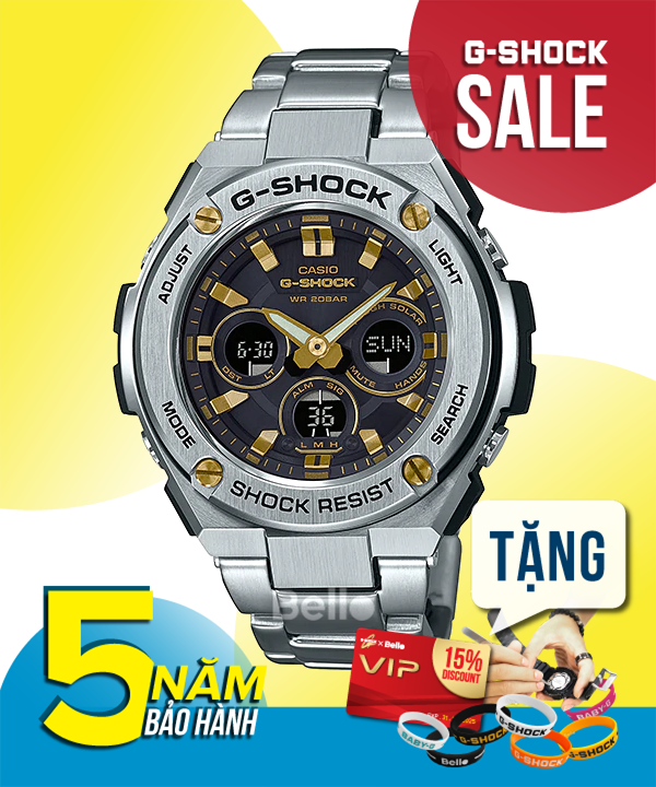 GST-S310D-1A9- Đồng hồ Casio G-Shock chính hãng - Tough Solar