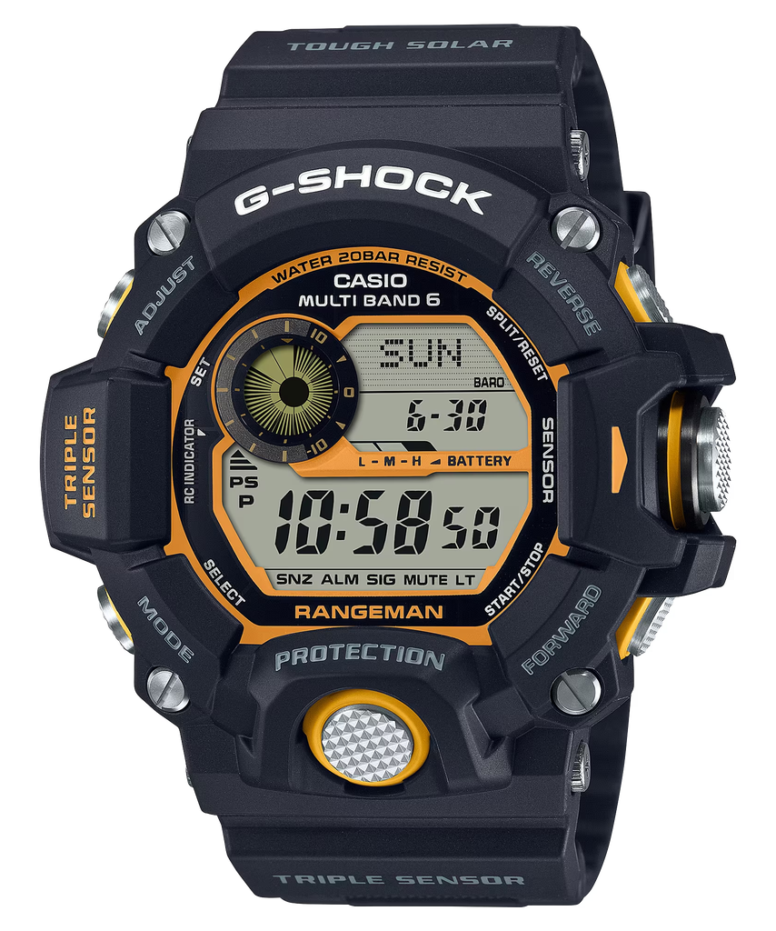  [Pin Miễn Phí Trọn Đời] GW-9400Y-1DR - Đồng hồ G-Shock Nam - Tem Vàng Chống Giả 