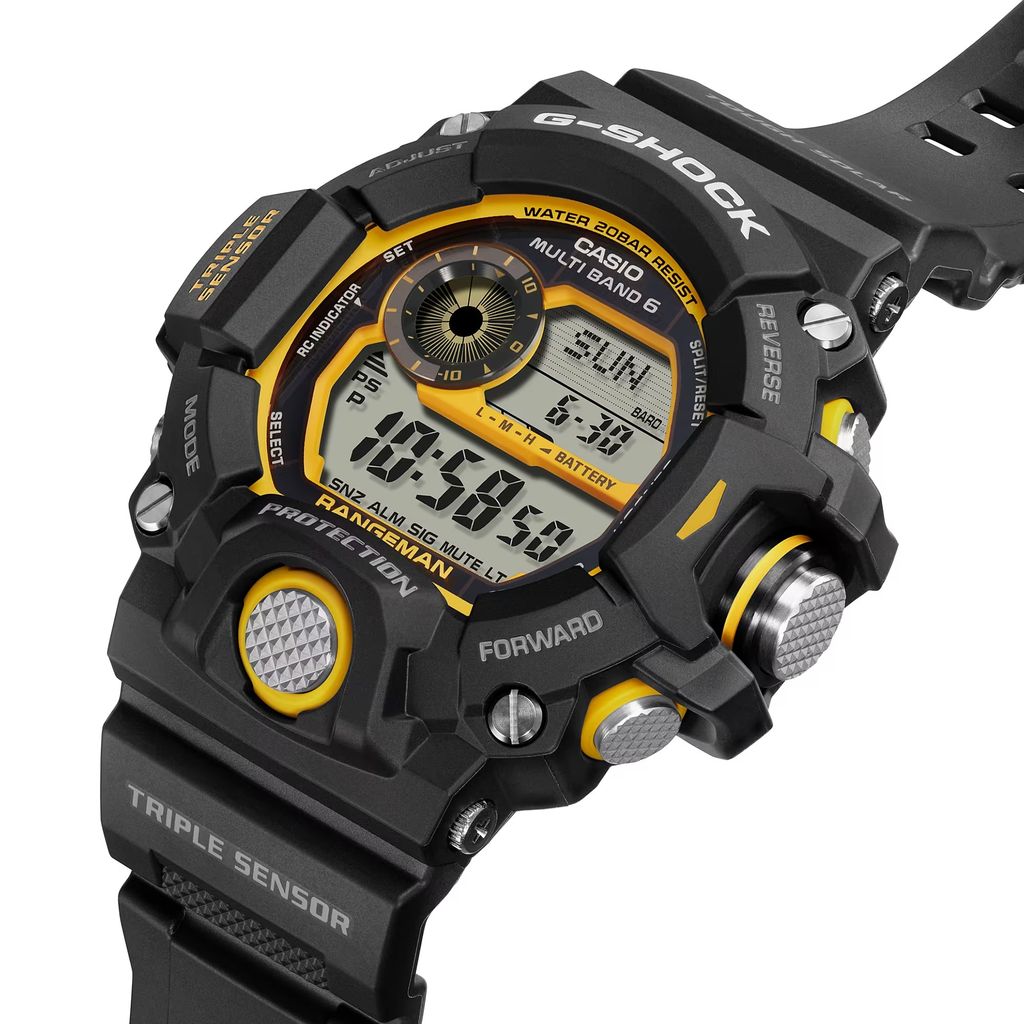  [Pin Miễn Phí Trọn Đời] GW-9400Y-1DR - Đồng hồ G-Shock Nam - Tem Vàng Chống Giả 