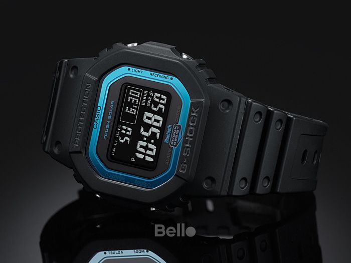 GW-B5600-2 - Đồng hồ Casio G-Shock chính hãng Kết nối Bluetooth Đen xanh