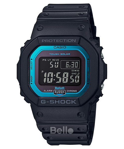 GW-B5600-2 - Đồng hồ Casio G-Shock chính hãng Kết nối Bluetooth Đen xanh