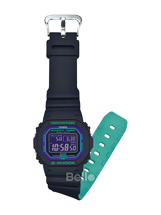 GW-B5600BL-1 - Đồng hồ Casio G-Shock chính hãng Kết nối Bluetooth màu xanh tím