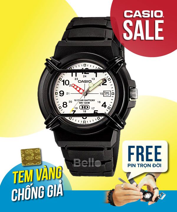 Đồng hồ Casio Nam HDA-600B-7B chính hãng, giá rẻ, Thay Pin Trọn Đời