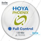  Tròng Kính Chống Ánh Sáng Xanh Chống Vỡ Hoya Phoenix Full Control 