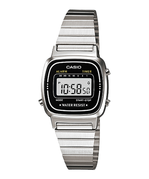  [Pin Miễn Phí Trọn Đời] LA670WA-1DF - Đồng hồ Casio Nữ - Tem vàng chống giả 