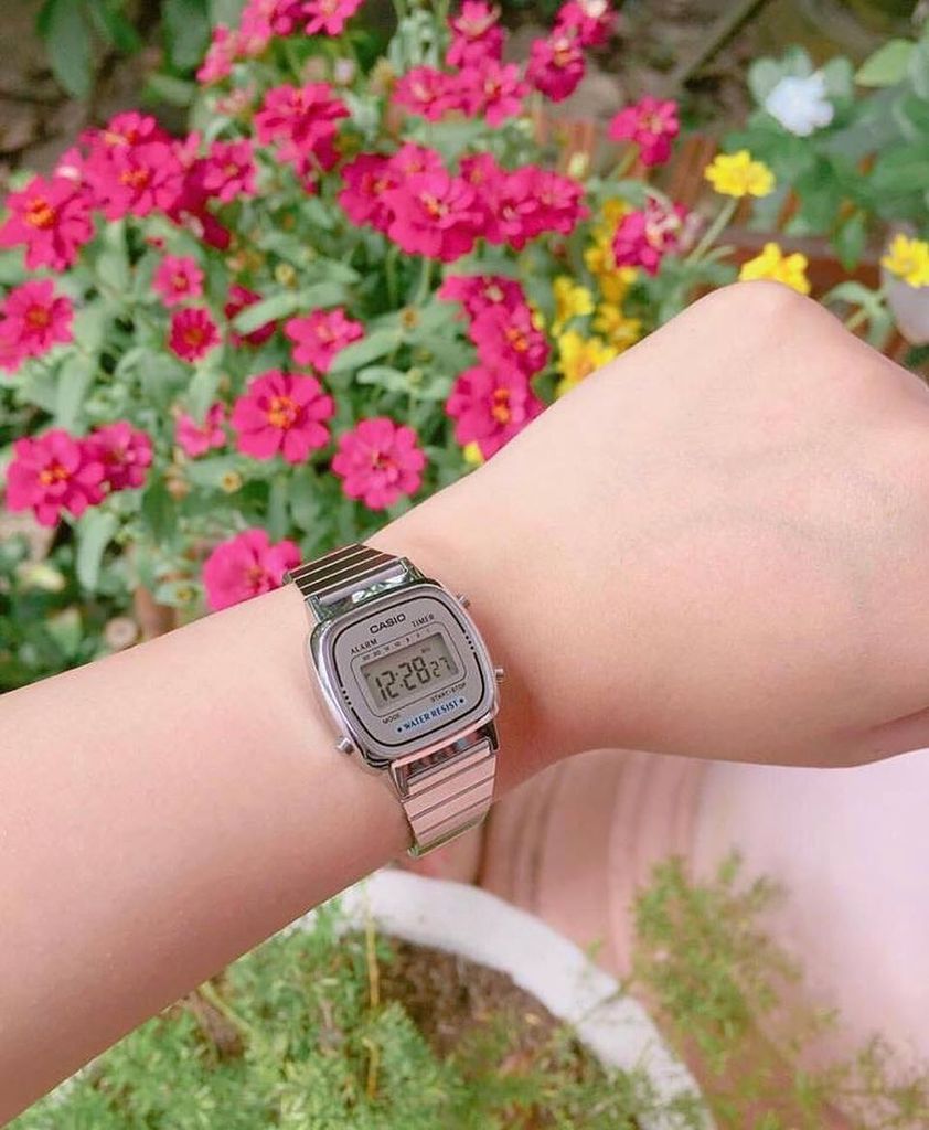  LA670WA-7 - Đồng hồ Casio Vintage Nữ Chính Hãng - Tem vàng chống giả 