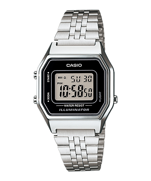  [Pin Miễn Phí Trọn Đời] LA680WA-1DF - Đồng hồ Casio Nữ - Tem vàng chống giả 