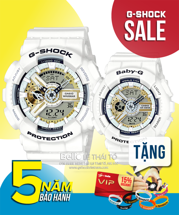 G-Shock đôi Casio G-Shock LOV-16A-7A