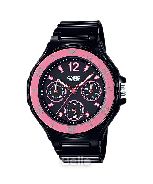 Đồng hồ Casio Nữ LRW-250H-1A2 chính hãng, giá rẻ, Thay Pin Trọn Đời