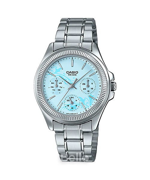 Đồng hồ Casio Nữ LTP-2088D-2A2 chính hãng, giá rẻ, Thay Pin Trọn Đời