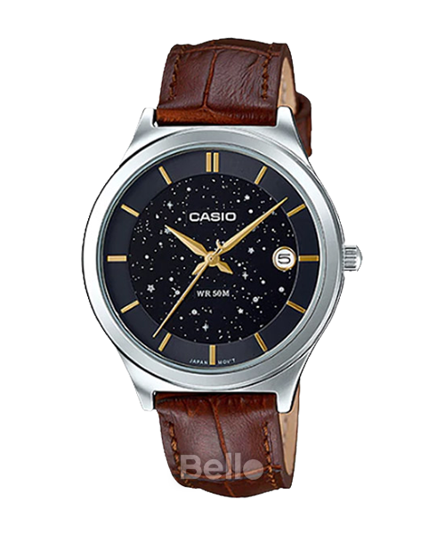 Đồng hồ Casio Nữ LTP-E141L-1A chính hãng, giá rẻ, Thay Pin Trọn Đời