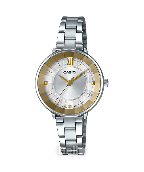 Đồng hồ Casio Nữ LTP-E163D-7A1 chính hãng, giá rẻ, Thay Pin Trọn Đời